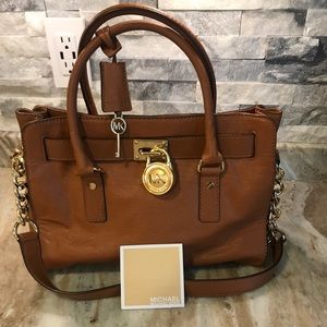 Michael Kors Hamilton Large Pebbled Leather